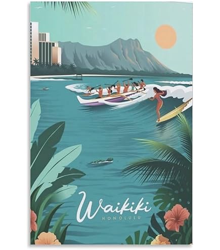 Amazon.co.jp: ハワイ - コンチネンタル航空 - ハワイのサーファー